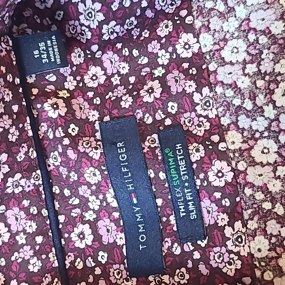 Tommy Hilfiger Supima Cotton Button Down Shirt - Picture 7 of 10